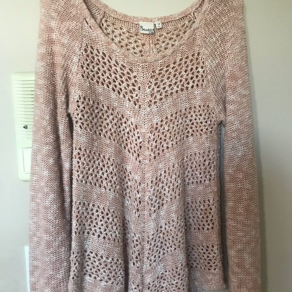 NEGOTIATIONS OPEN Juniors Tan Sweater